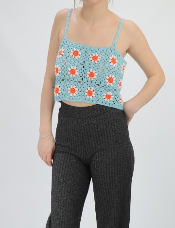 Top Reserved, albastru deschis