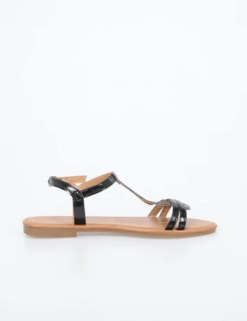 Sandale Linea Loresi, negru, 37 Negru