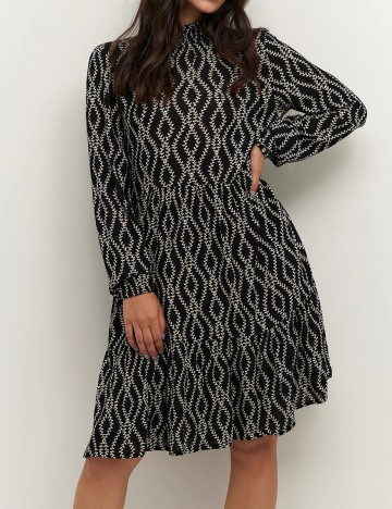 Rochie scurta Kaffe, negru