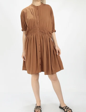 Rochie scurta Vero Moda, maro, M Maro