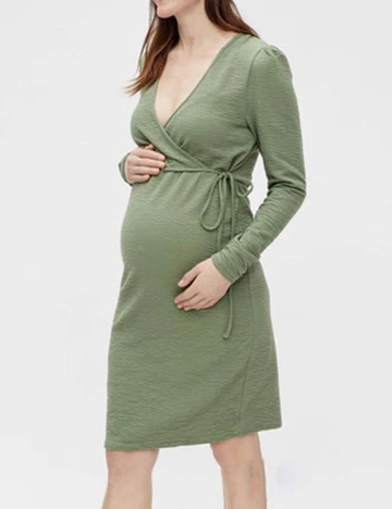 Rochie Scurta Mamalicious, verde, M Verde