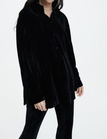 Camasa Reserved, negru, S