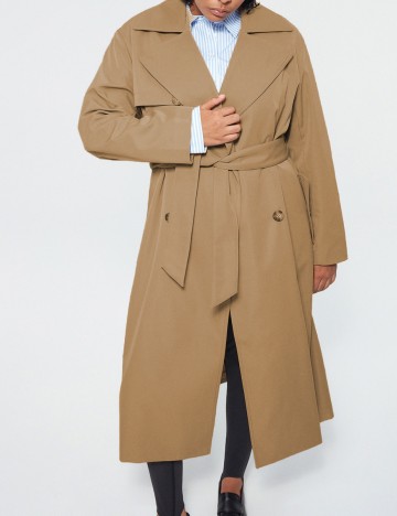 Trench Reserved Plus Size, maro