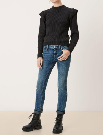 Pulover Q/S, negru, XL