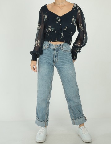 Top Vero Moda, bleumarin, M