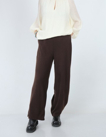 Pantaloni Fransa, maro, S