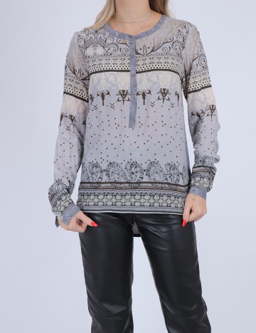 Camasa Cream, gri, 34