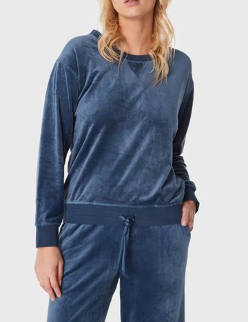 Bluza de pijama Triumph, albastru