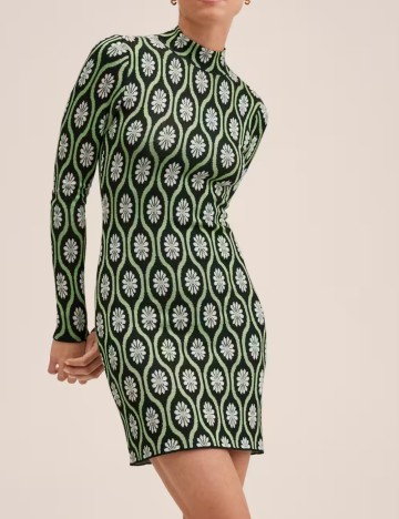 Rochie scurta Mango, negru