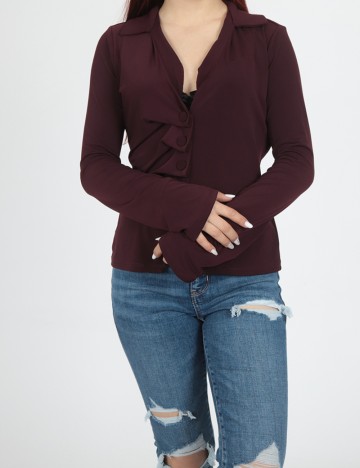 Bluza River Island, pruna