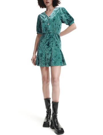 Rochie scurta Reserved, turcoaz