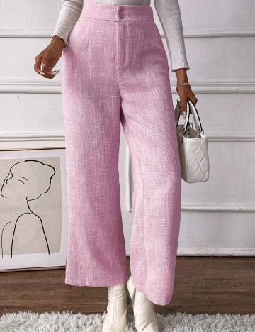 Pantaloni SHEIN, roz