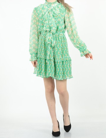 Rochie scurta River Island, verde