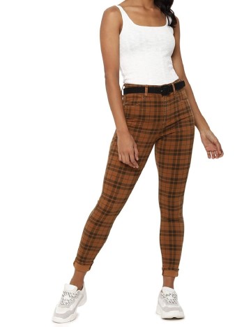 Pantaloni American Eagle, maro