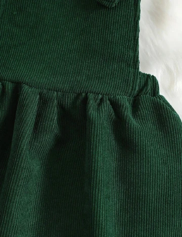 Rochie Shein Kids, verde inchis Verde