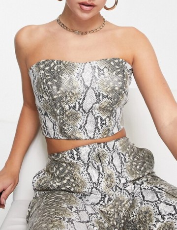 Top ASOS, imprimeu sarpe