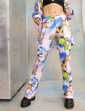 Pantaloni COLLUSION, roz