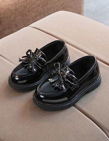 Mocasini Shein Kids, negru
