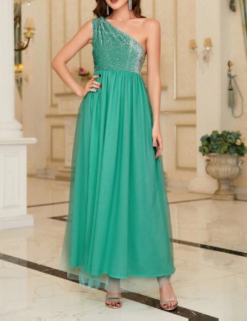 Rochie lunga SHEIN, turcoaz