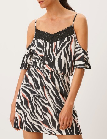 Rochie scurta s.Oliver, mix culori