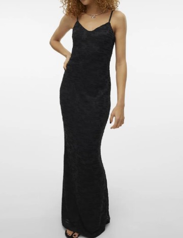 Rochie lunga Vero Moda, negru