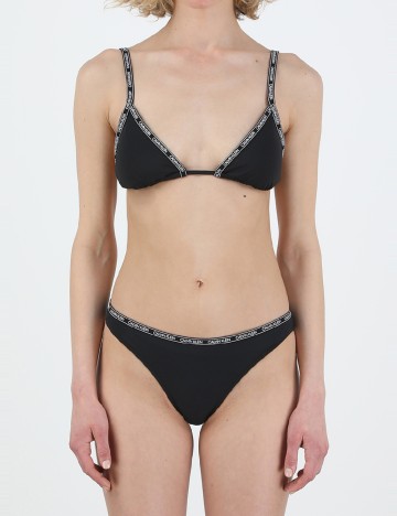 Sutien de baie Calvin Klein, negru