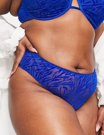 Chilot ASOS Curve, albastru