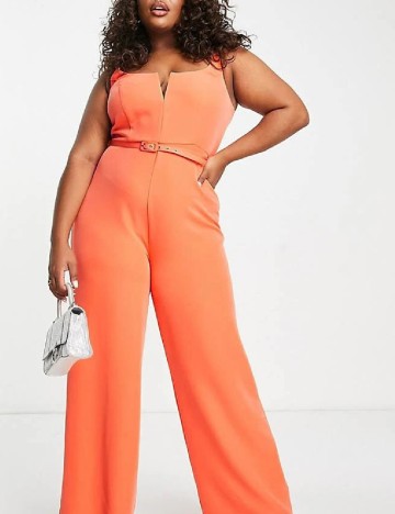 Salopeta ASOS Curve, portocaliu