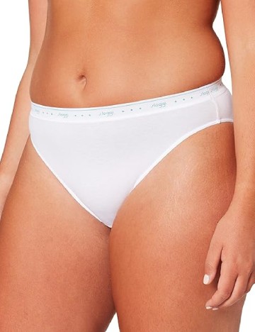 Set chiloti 2 bucati Sloggi by Triumph, alb