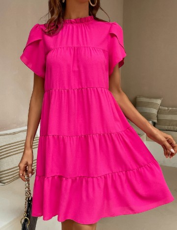 Rochie medie SHEIN, roz