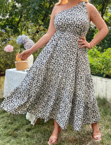 Rochie lunga SHEIN CURVE, floral
