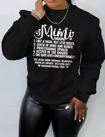 Pulover SHEIN CURVE, negru