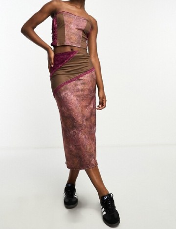 Fusta Tammy Girl, mix culori