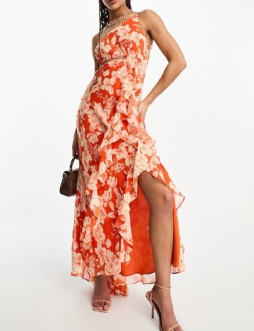 Rochie lunga Forever New, portocaliu