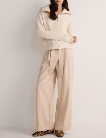 Pulover Reserved, ecru