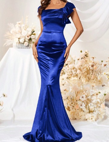 Rochie lunga SHEIN, albastru