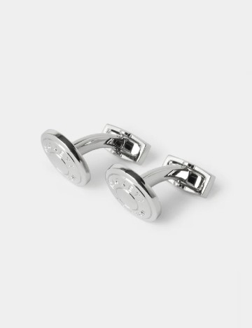 Butoni HACKETT, argintiu