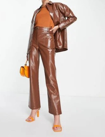 Pantaloni 4TH&Reckless, maro