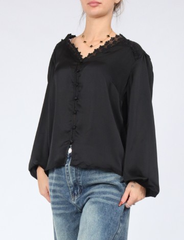 Bluza SHEIN, negru