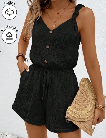 Salopeta SHEIN, negru