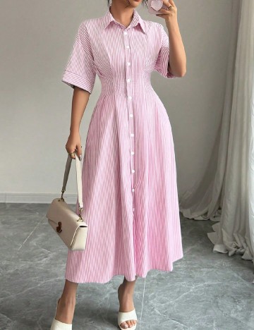 Rochie medie SHEIN, roz