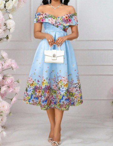 Rochie medie SHEIN, floral