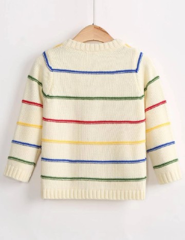 Cardigan Shein Kids, crem