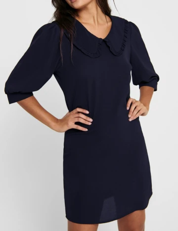 Rochie scurta Only, bleumarin, 36 Albastru