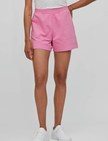 Pantaloni scurti Vila, roz, XL