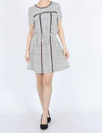 Rochie scurta Bon a Parte, bej