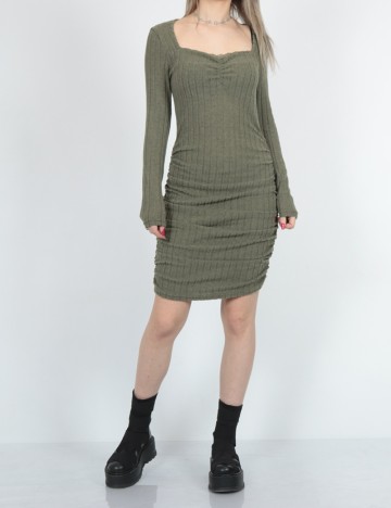 Rochie scurta SHEIN, verde