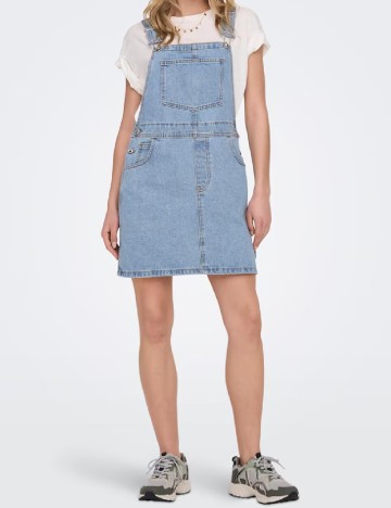 Rochie scurta Only, albastru