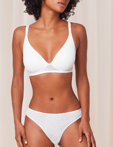 Sutien Triumph, alb