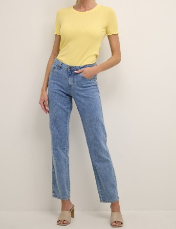 Tricou Kaffe, galben